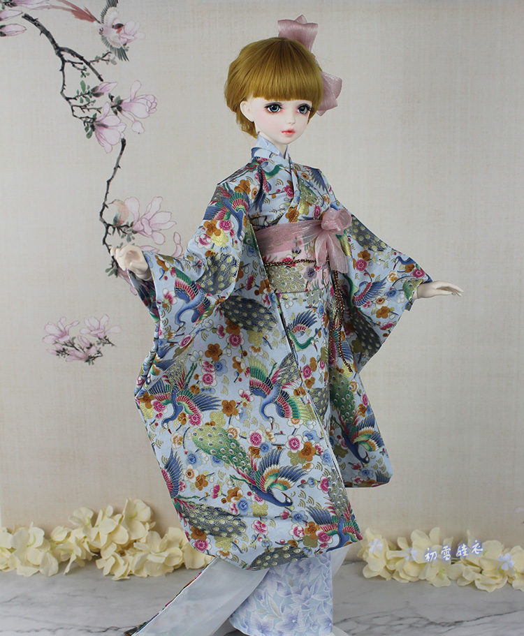 Japanese For Lifestyle - Kimono japońskie Yukata dla lalek BJD/SD