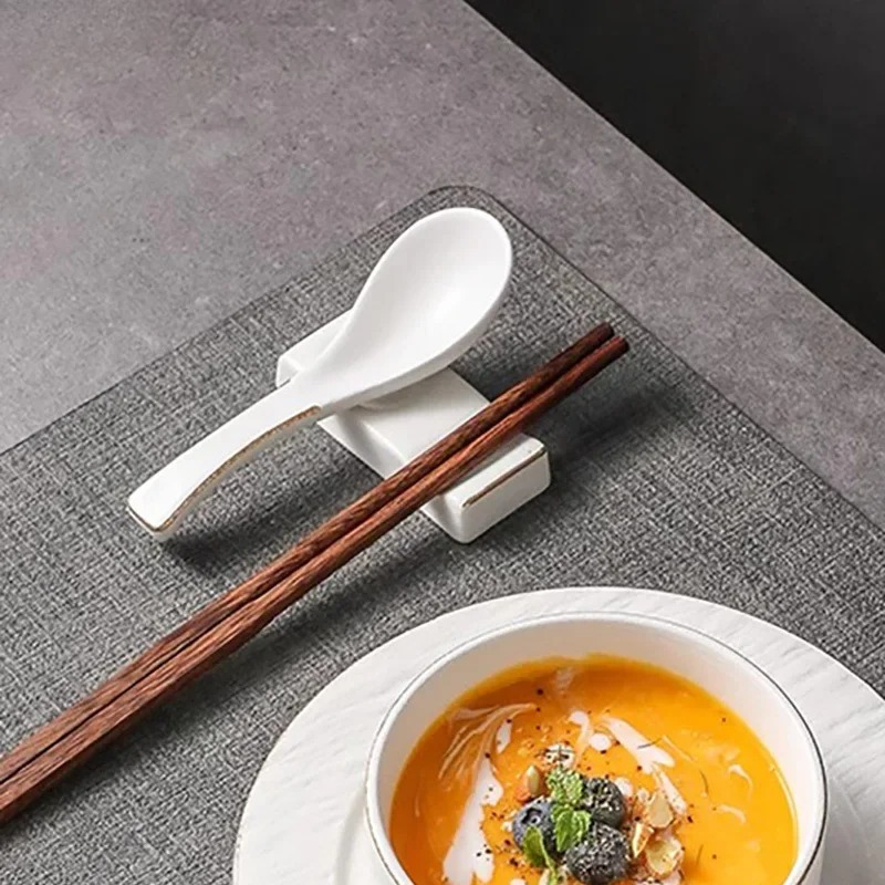 Chopstick Rest Ceramic - Matowa ceramiczna podstawka na pałeczki, tacka