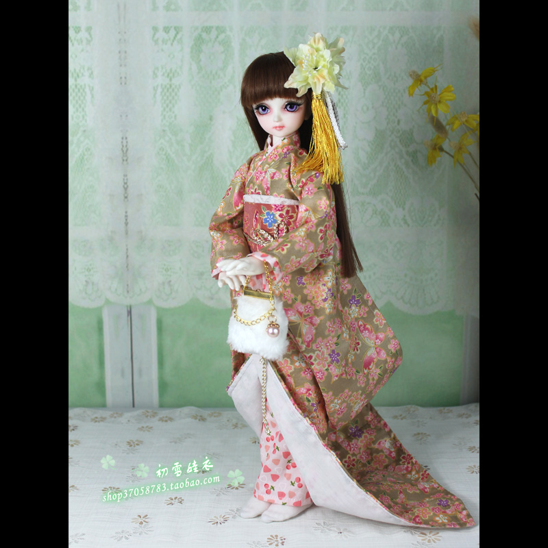 Japanese For Lifestyle - 1/4 1/3 BJD Japońskie Kimono Yukata