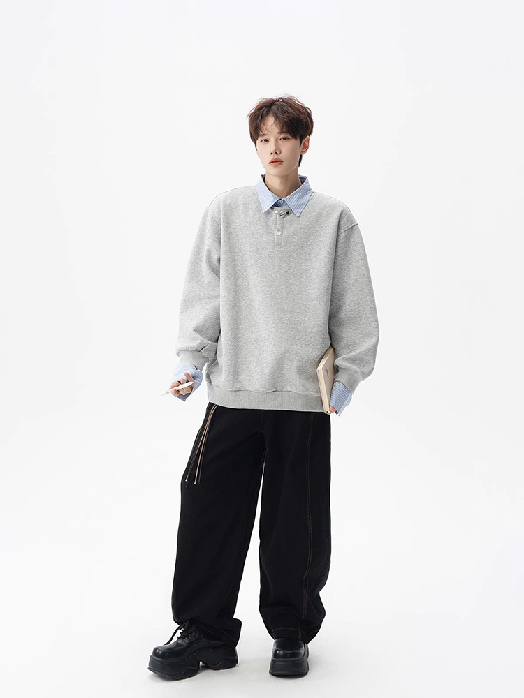 Męskie ubrania plus size, bluz – Japanese Man Lifestyle recenzja i cena