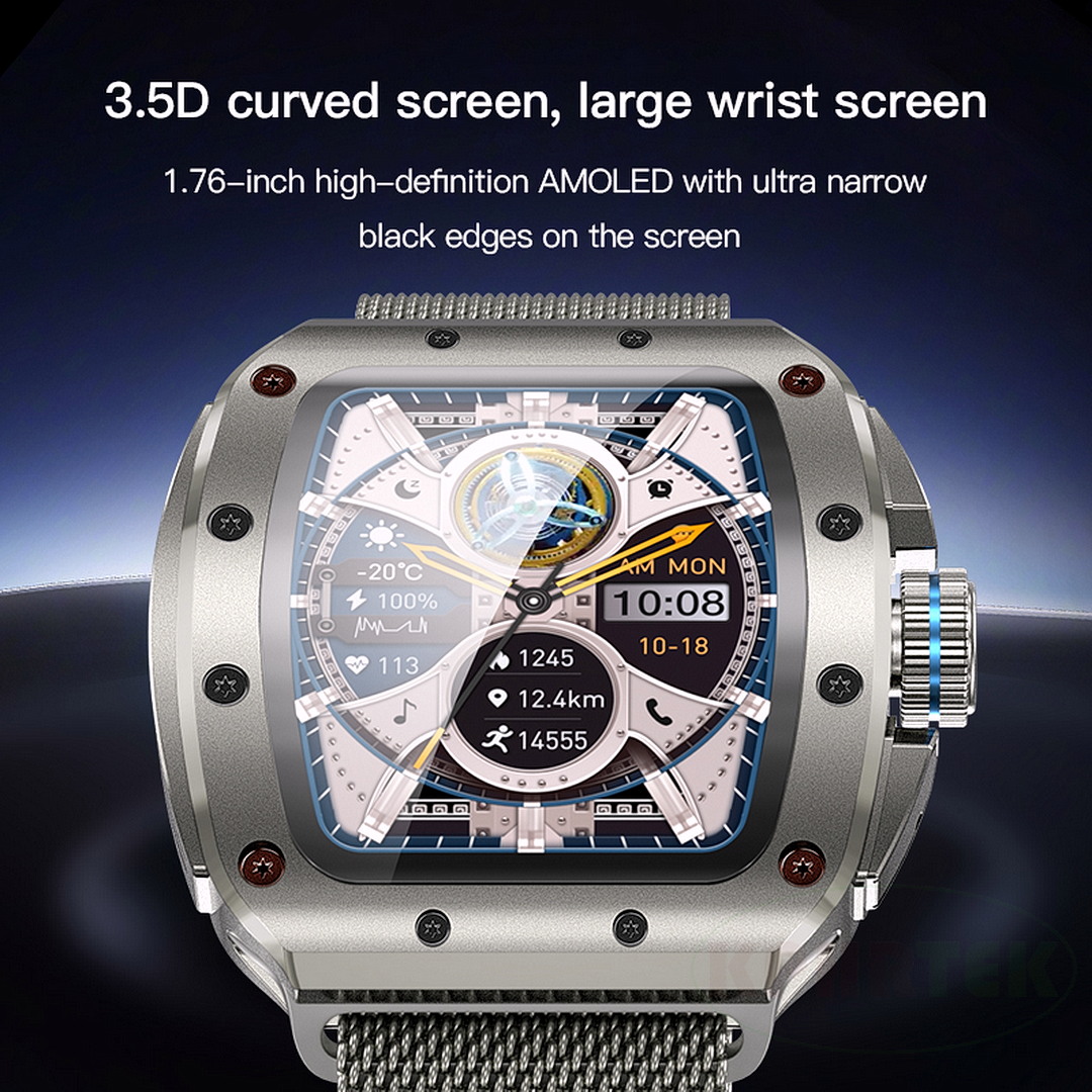 Smartwatch V68, ekran 1,76 cal – Japanese Man Lifestyle recenzja i cena