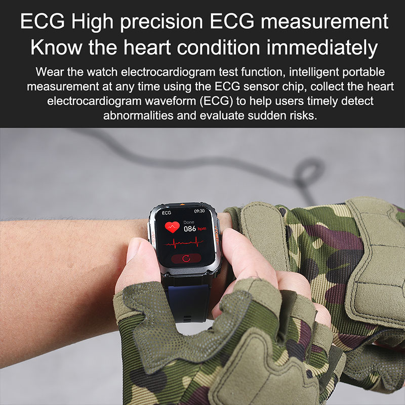 GEJIAN ECG+PPG Sportowy Smartw – Japanese Lifestyle Health recenzja i cena