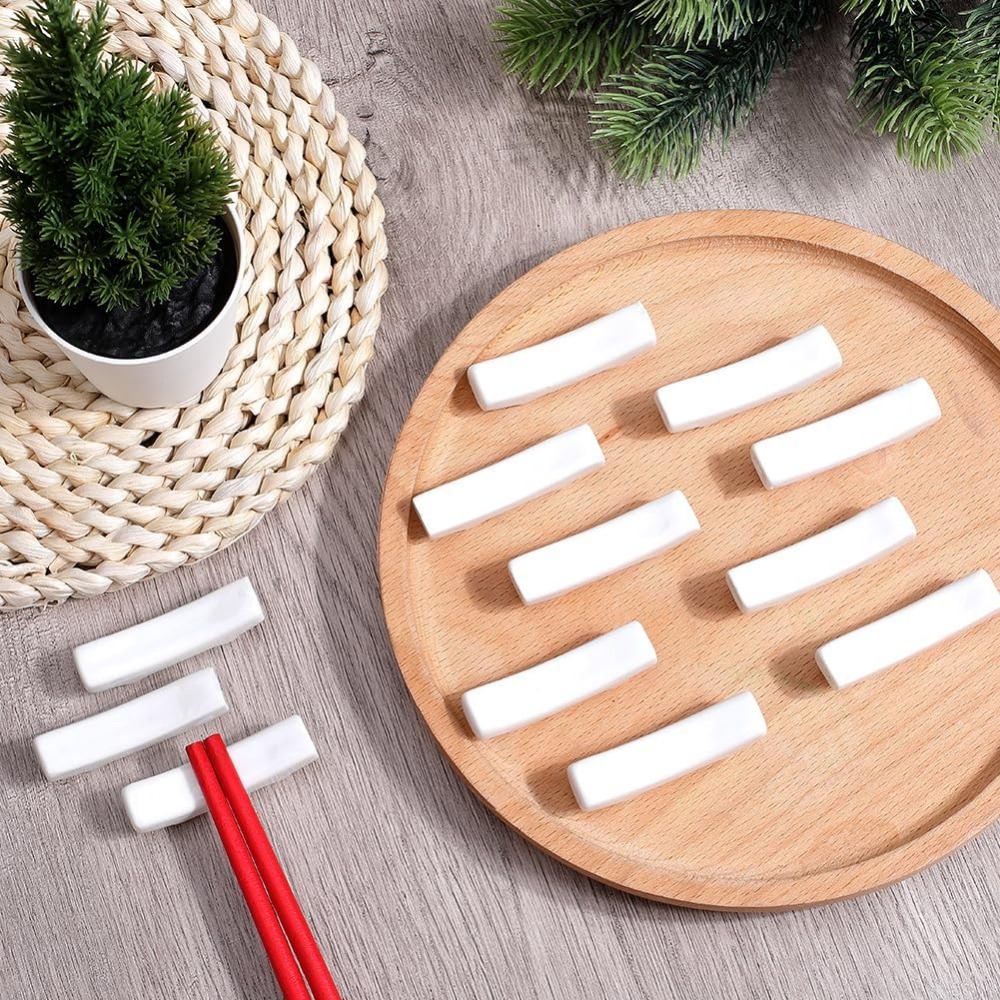 12 szt. podpórka pod pałeczki  – Chopstick Rest Ceramic recenzja i cena